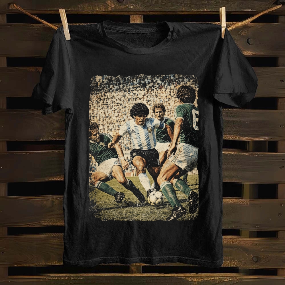 Maradona: The Unstoppable Argentina Legend cotton T-shirt