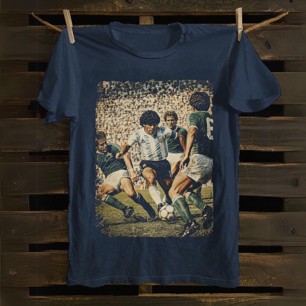 Maradona: The Unstoppable Argentina Legend cotton T-shirt