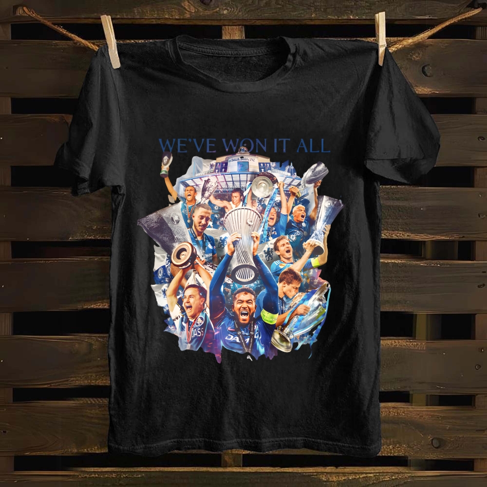 Chelsea FC We've Won It All Glory cotton T-shirt