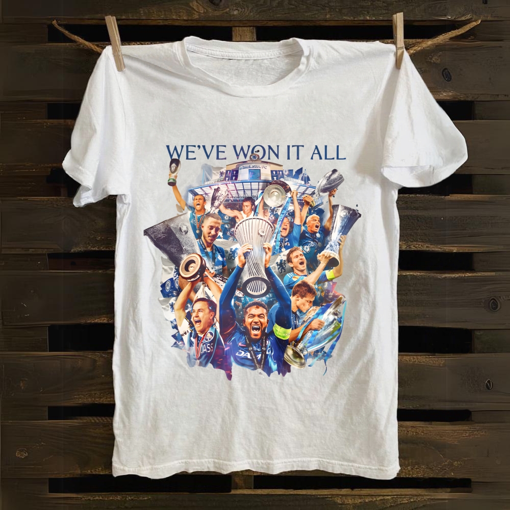Chelsea FC We've Won It All Glory cotton T-shirt