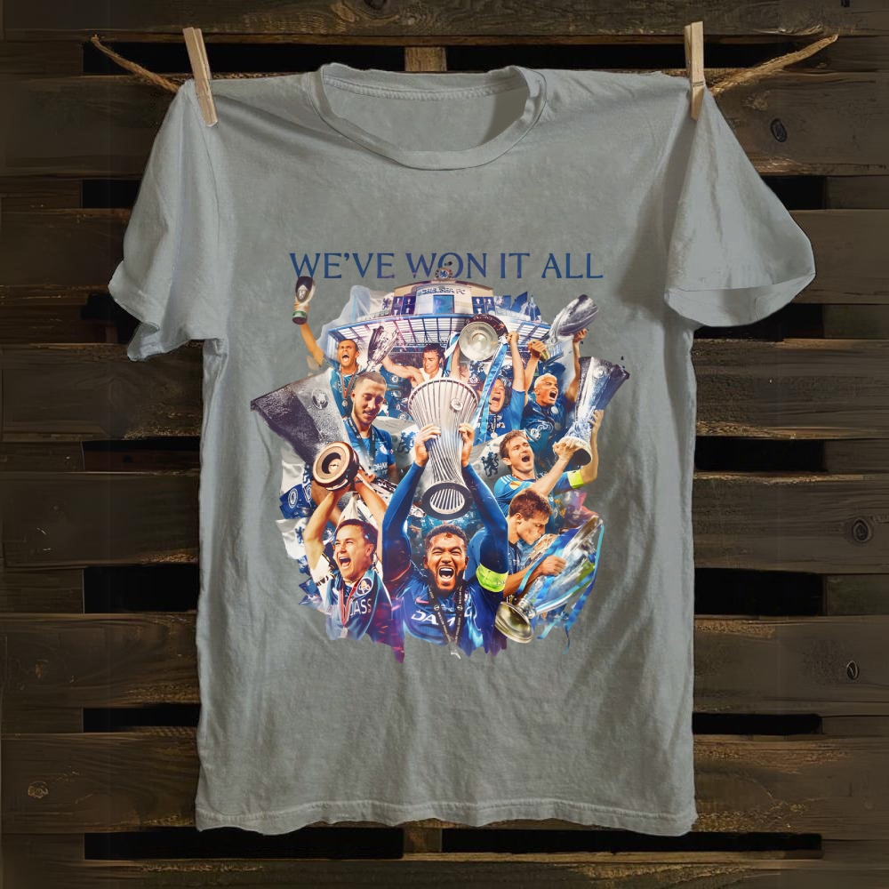 Chelsea FC We've Won It All Glory cotton T-shirt