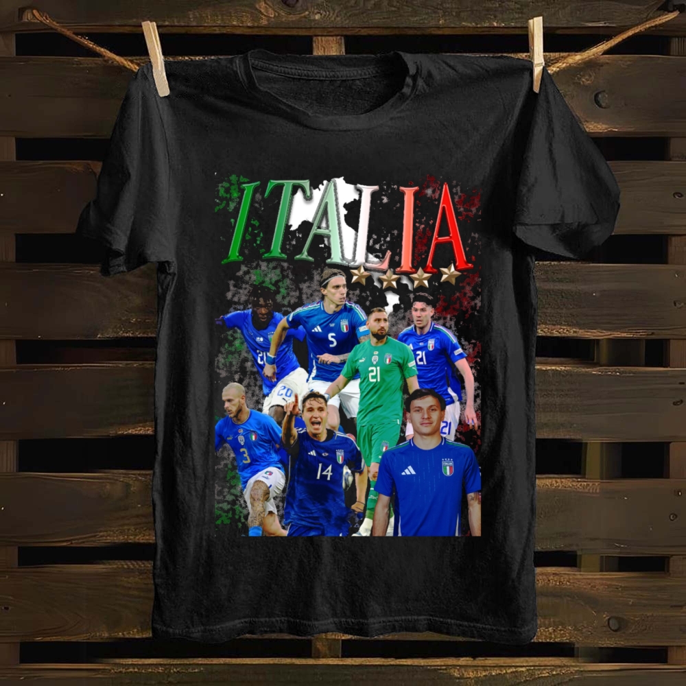 Gli Azzurri Pride Italy National Team cotton T-shirt