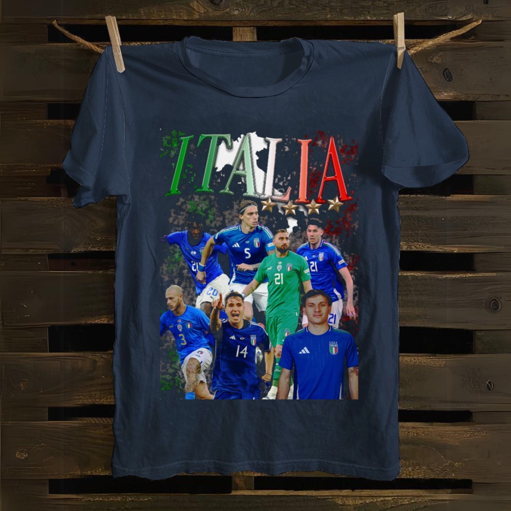 Gli Azzurri Pride Italy National Team cotton T-shirt