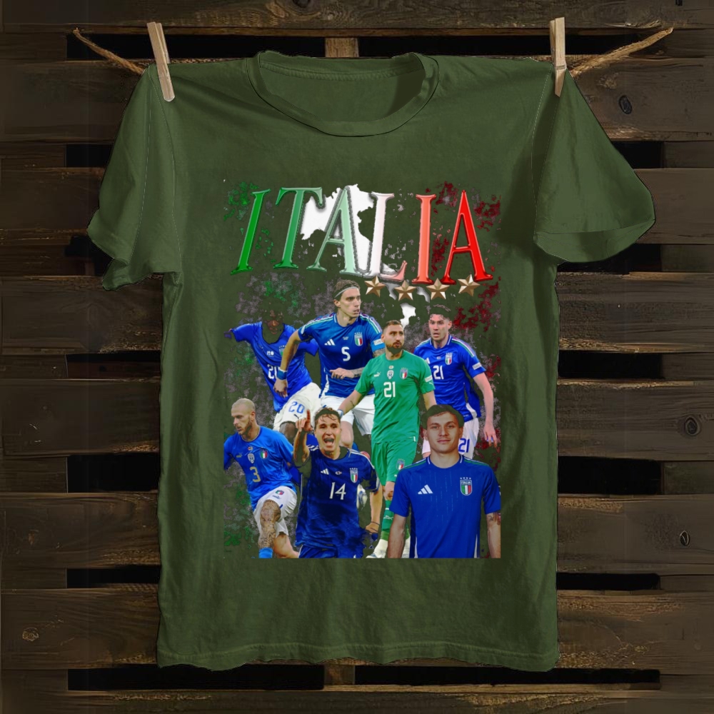 Gli Azzurri Pride Italy National Team cotton T-shirt