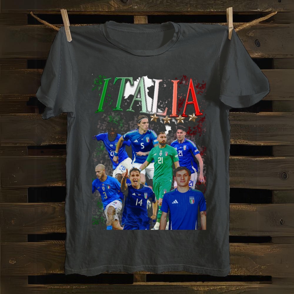 Gli Azzurri Pride Italy National Team cotton T-shirt