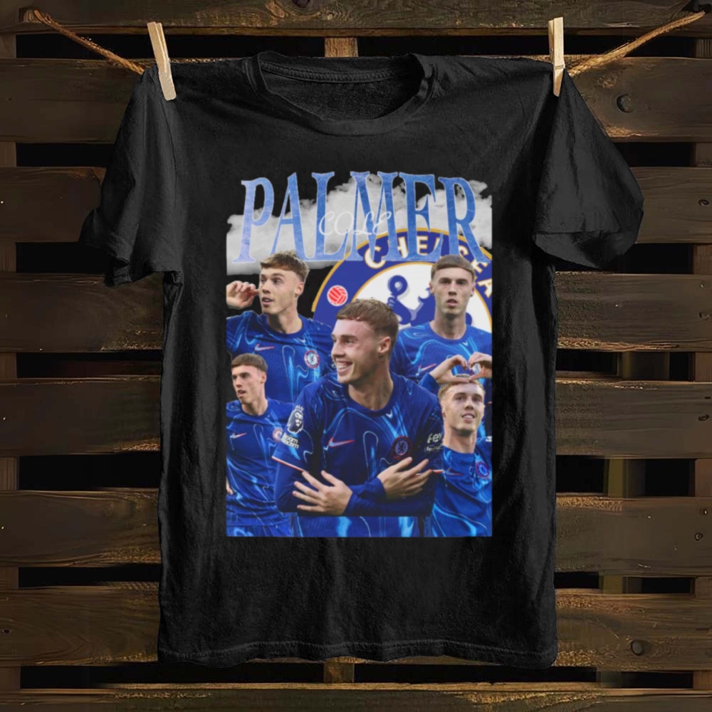 Coldest Blue Star Cole Palmer cotton T-shirt