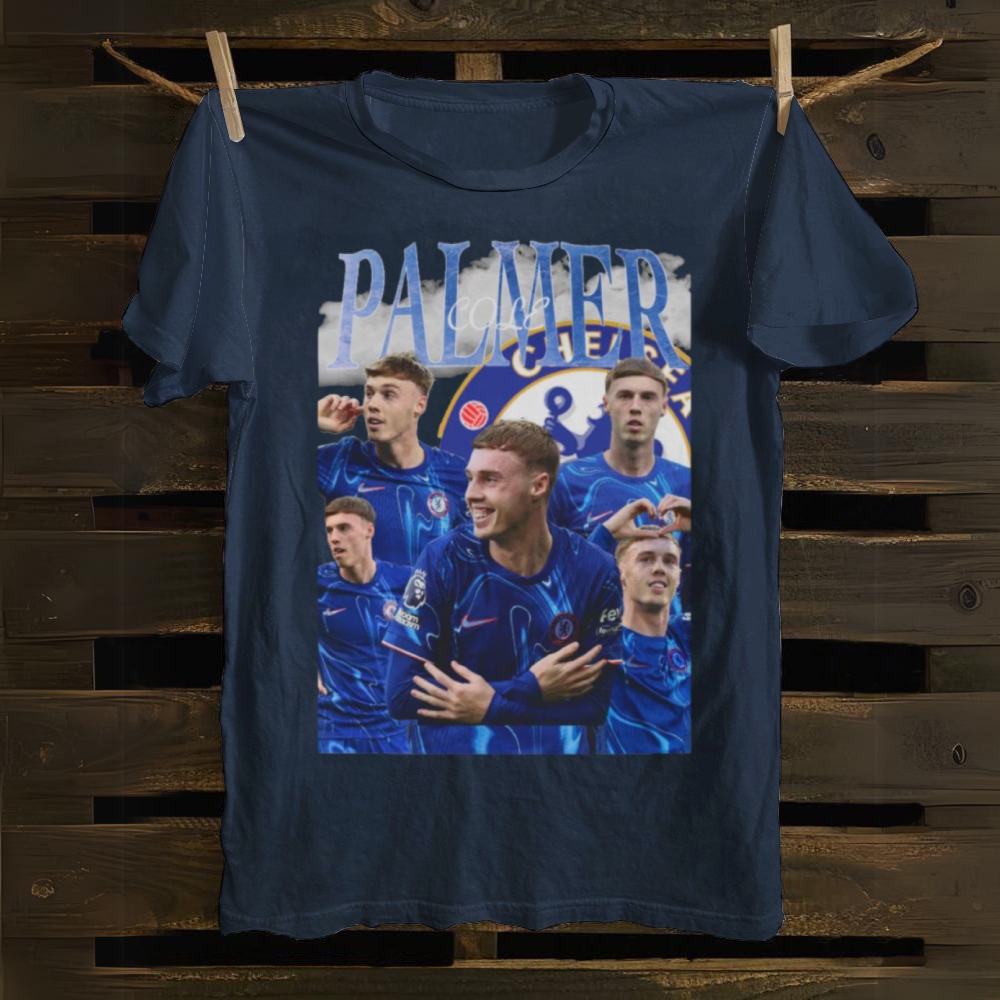 Coldest Blue Star Cole Palmer cotton T-shirt