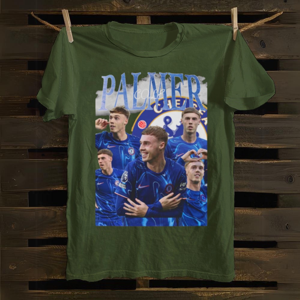 Coldest Blue Star Cole Palmer cotton T-shirt