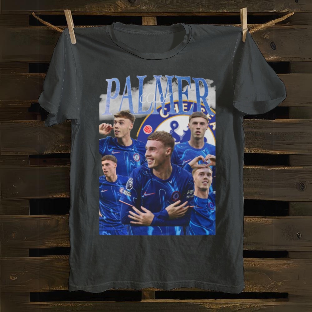 Coldest Blue Star Cole Palmer cotton T-shirt