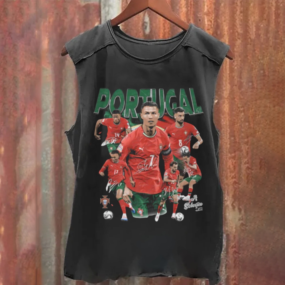 Portugal Heroes: The Navigators' Ambition Washed Tank Top