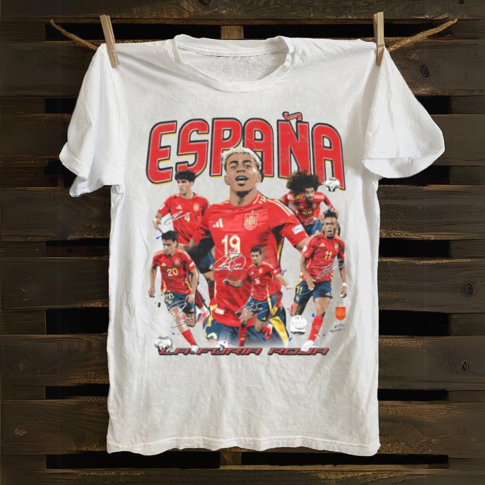 Spain Rising: The Red Fury Generation cotton T-shirt