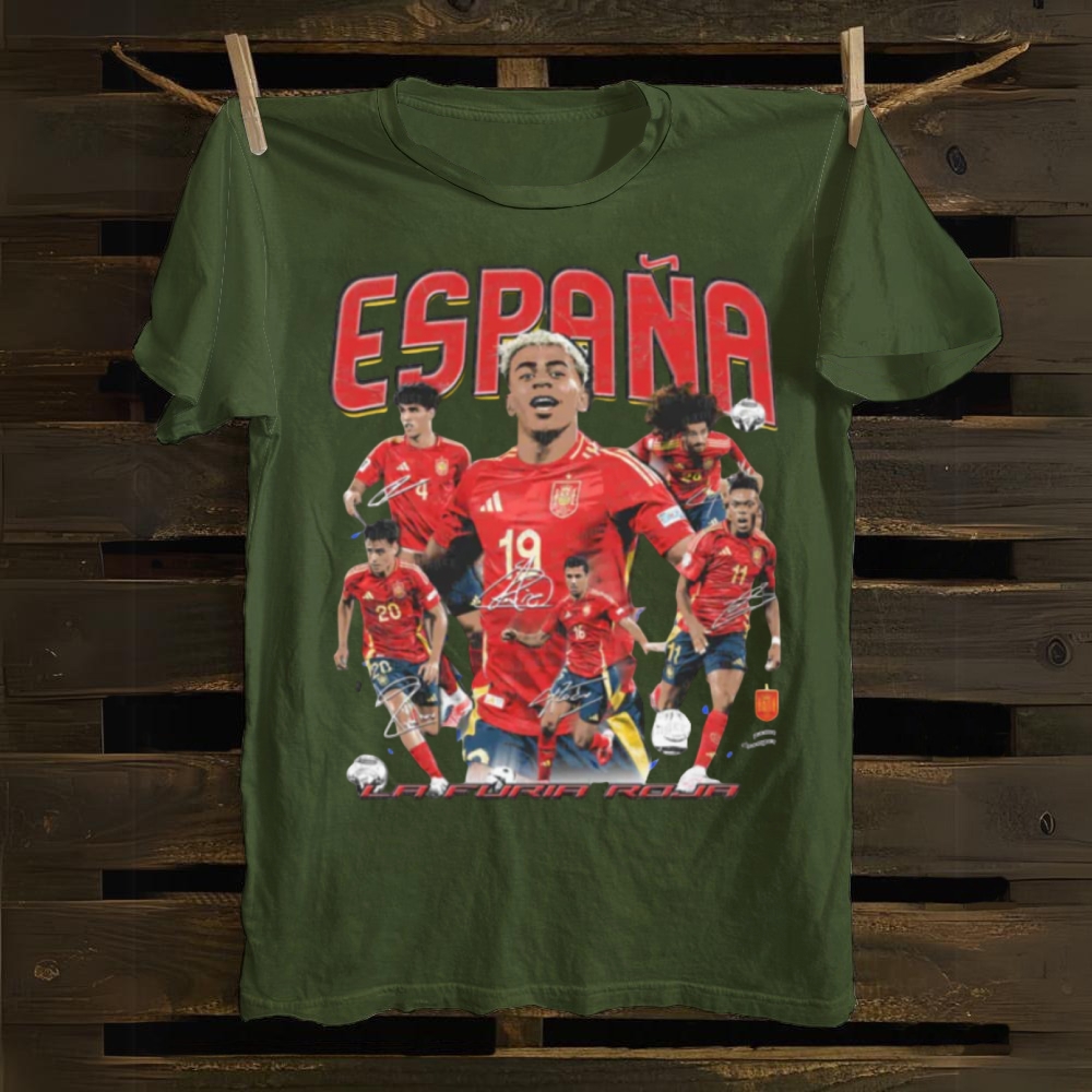 Spain Rising: The Red Fury Generation cotton T-shirt