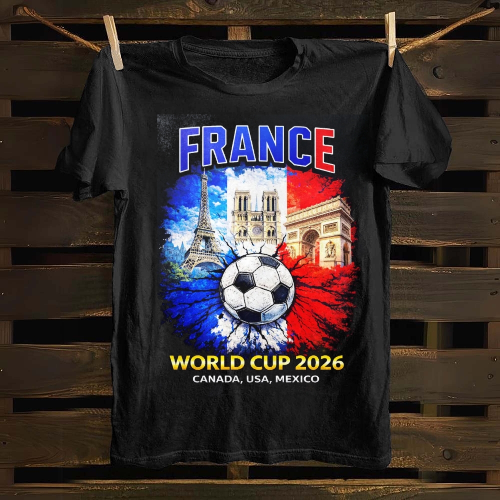 French Landmark: 2026 World Cup Heritage cotton T-shirt