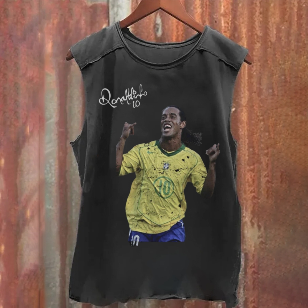 Ronaldinho Samba Joy Washed Tank Top