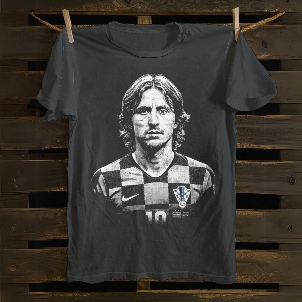 Modric Balkan Maestro Portrait cotton T-shirt