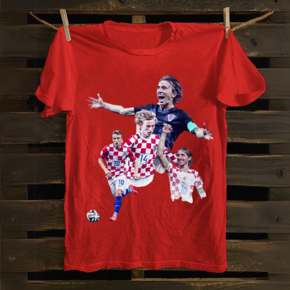 Modric Croatia Heart Of Balkan cotton T-shirt