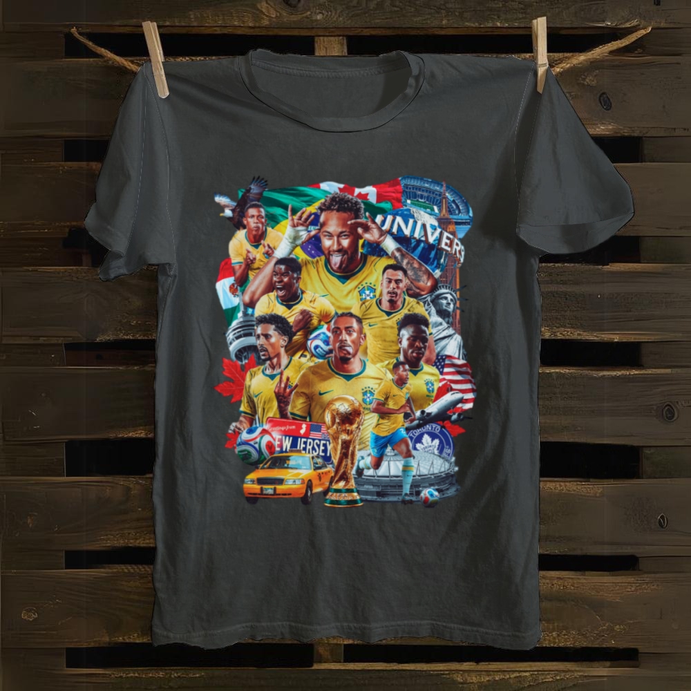 Brazil Squad North American Dream cotton T-shirt