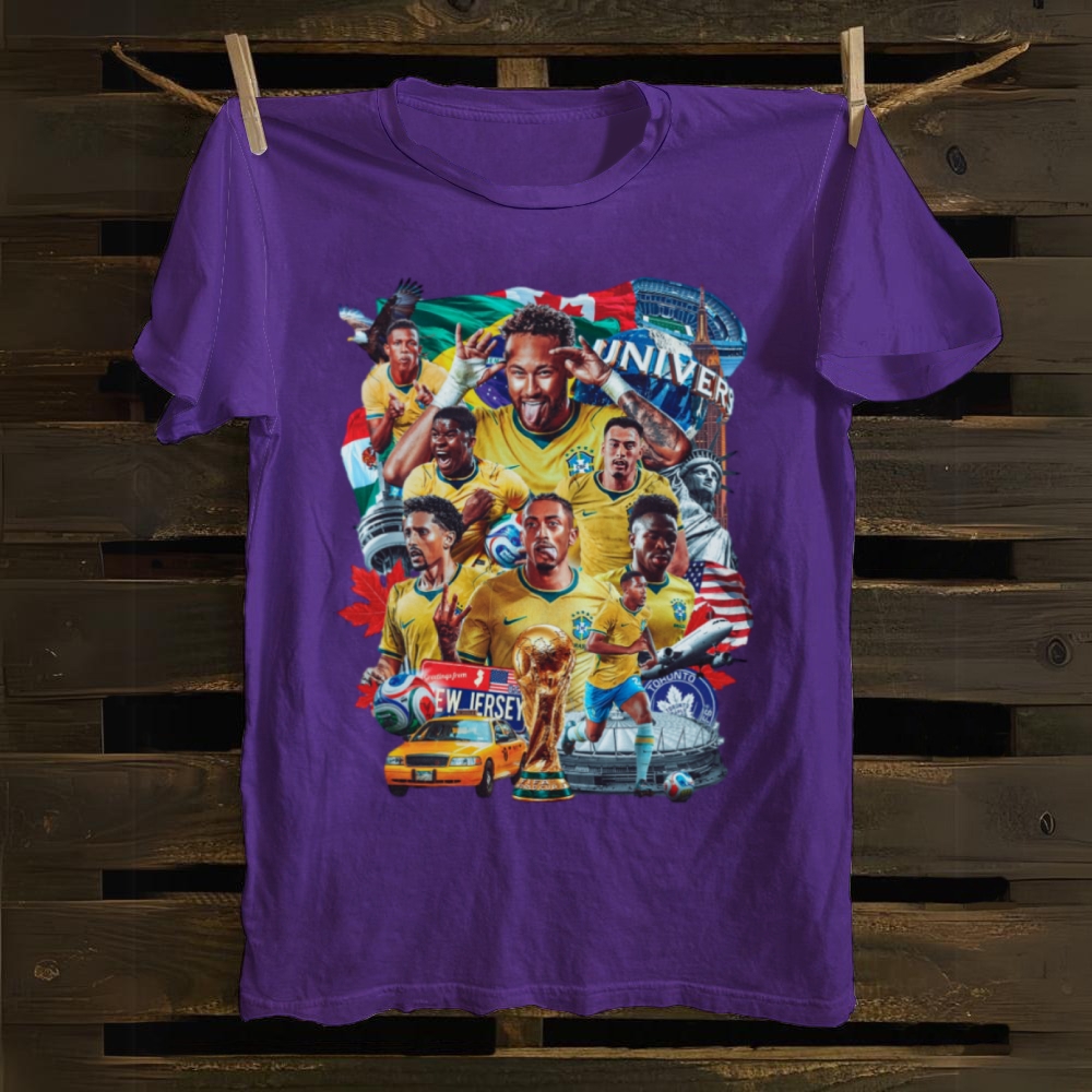 Brazil Squad North American Dream cotton T-shirt