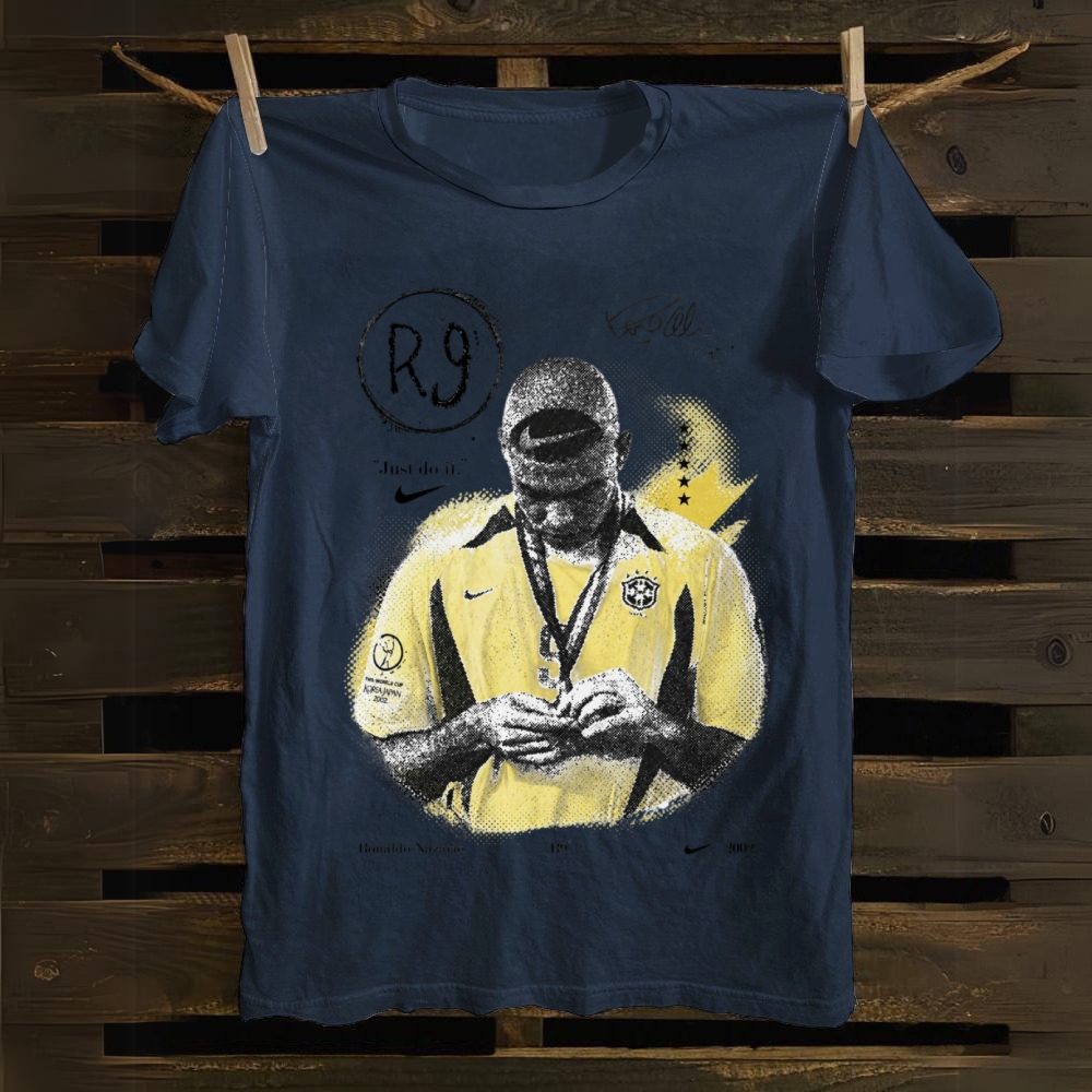 Ronaldo R9 2002 World Cup Glory cotton T-shirt