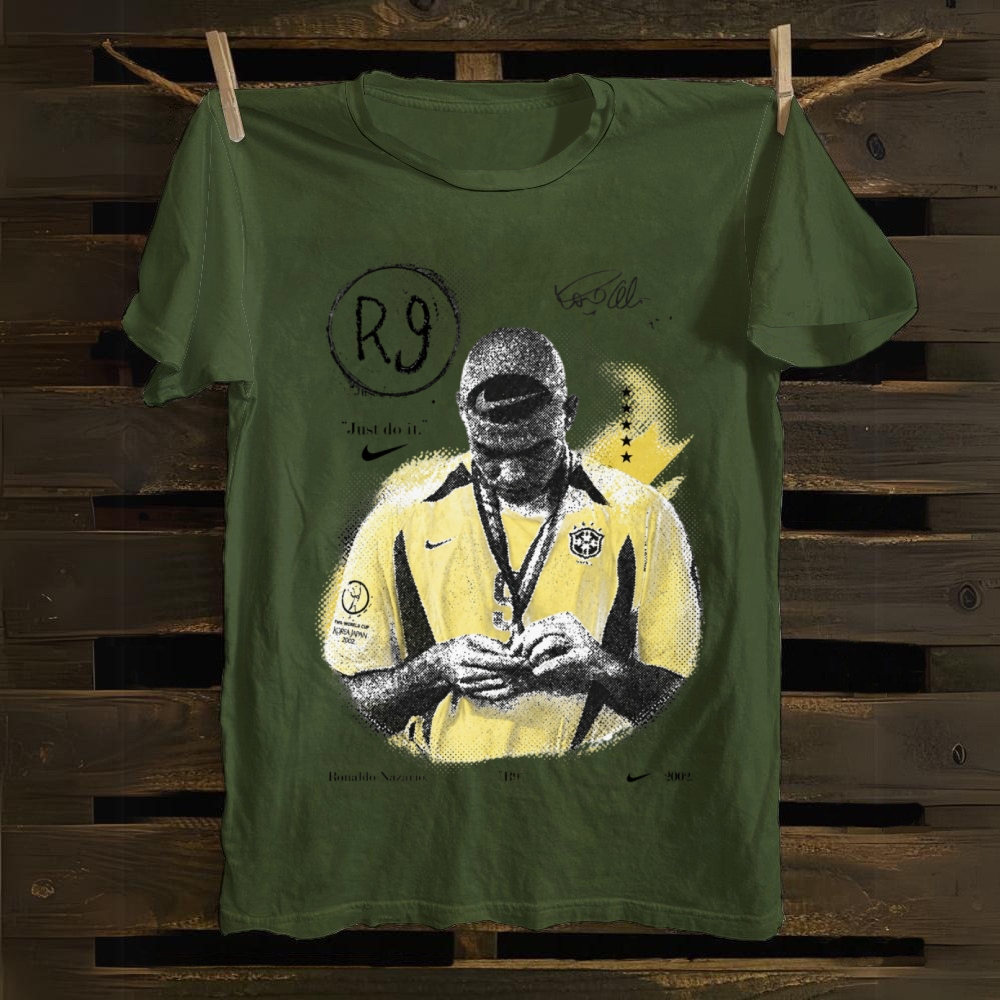 Ronaldo R9 2002 World Cup Glory cotton T-shirt