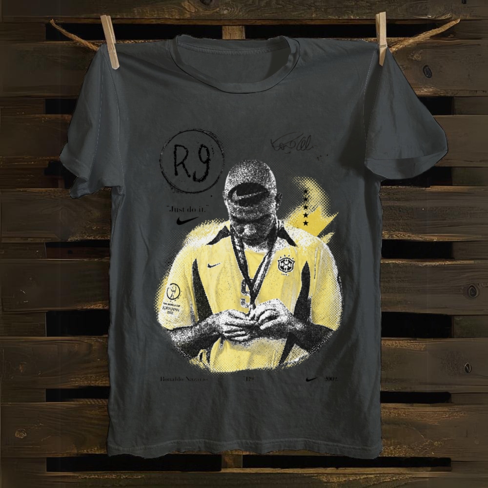 Ronaldo R9 2002 World Cup Glory cotton T-shirt