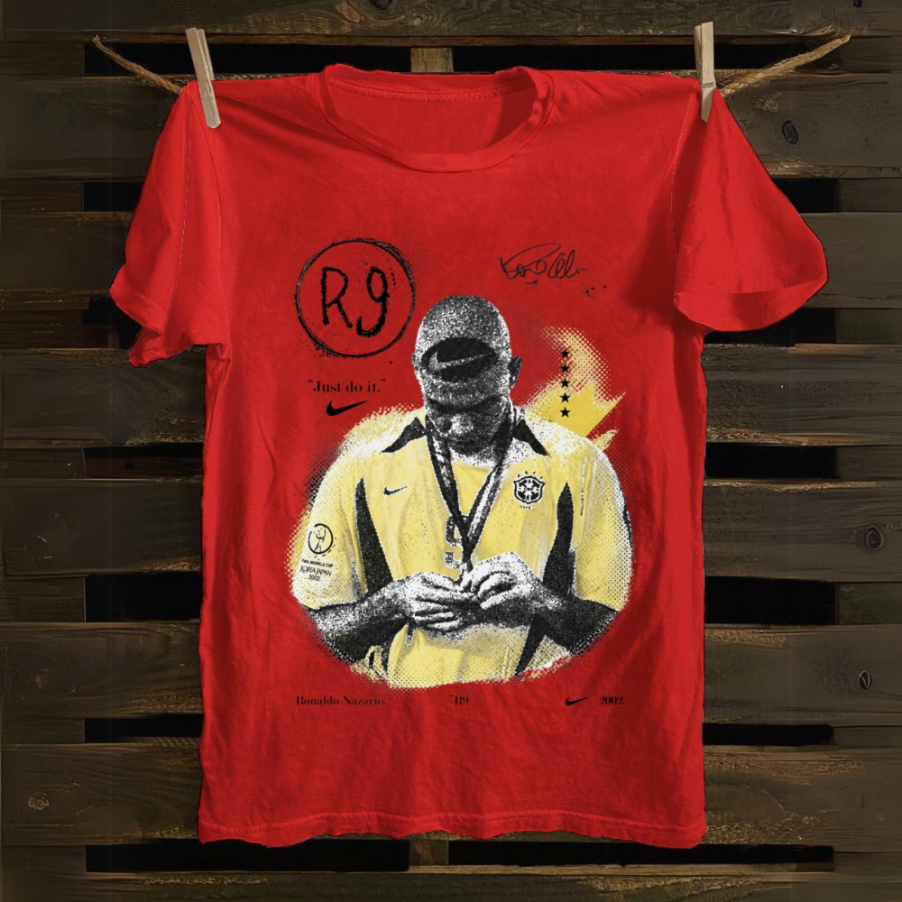 Ronaldo R9 2002 World Cup Glory cotton T-shirt