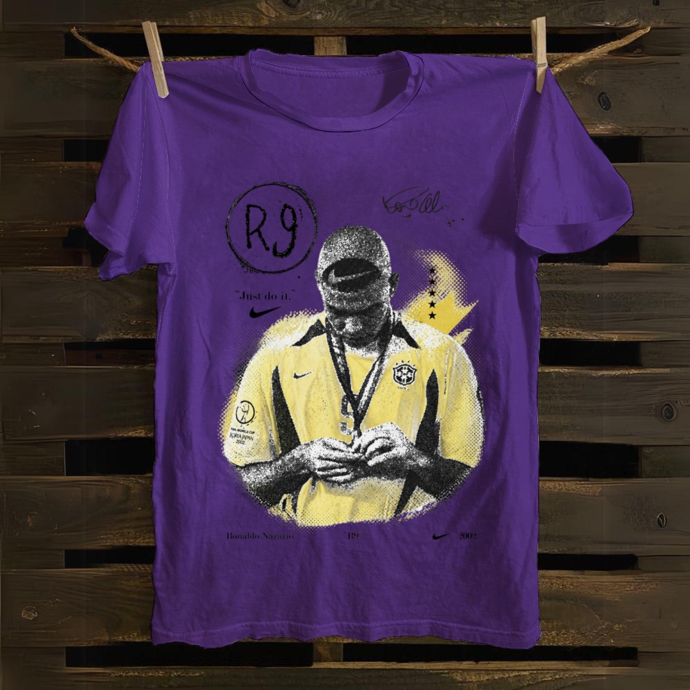Ronaldo R9 2002 World Cup Glory cotton T-shirt