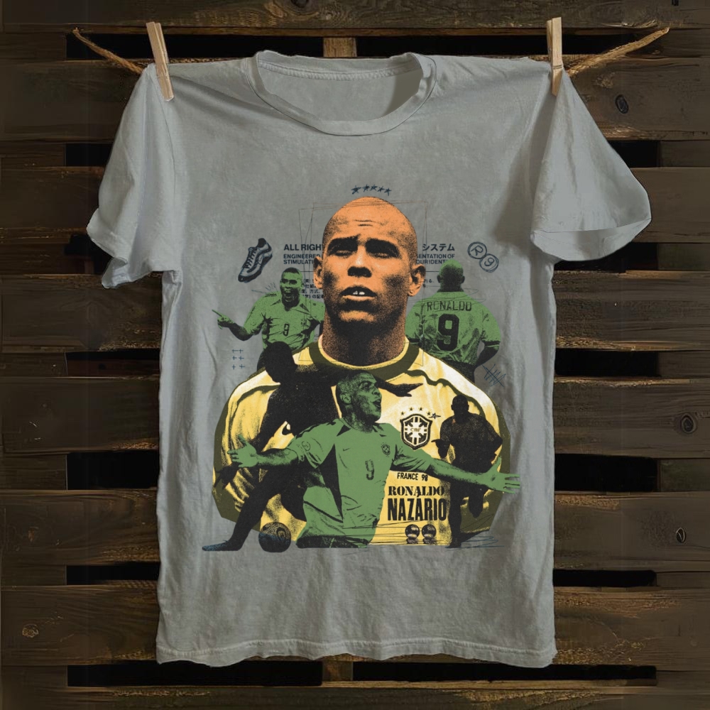 Ronaldo France 98 Phenomenon cotton T-shirt