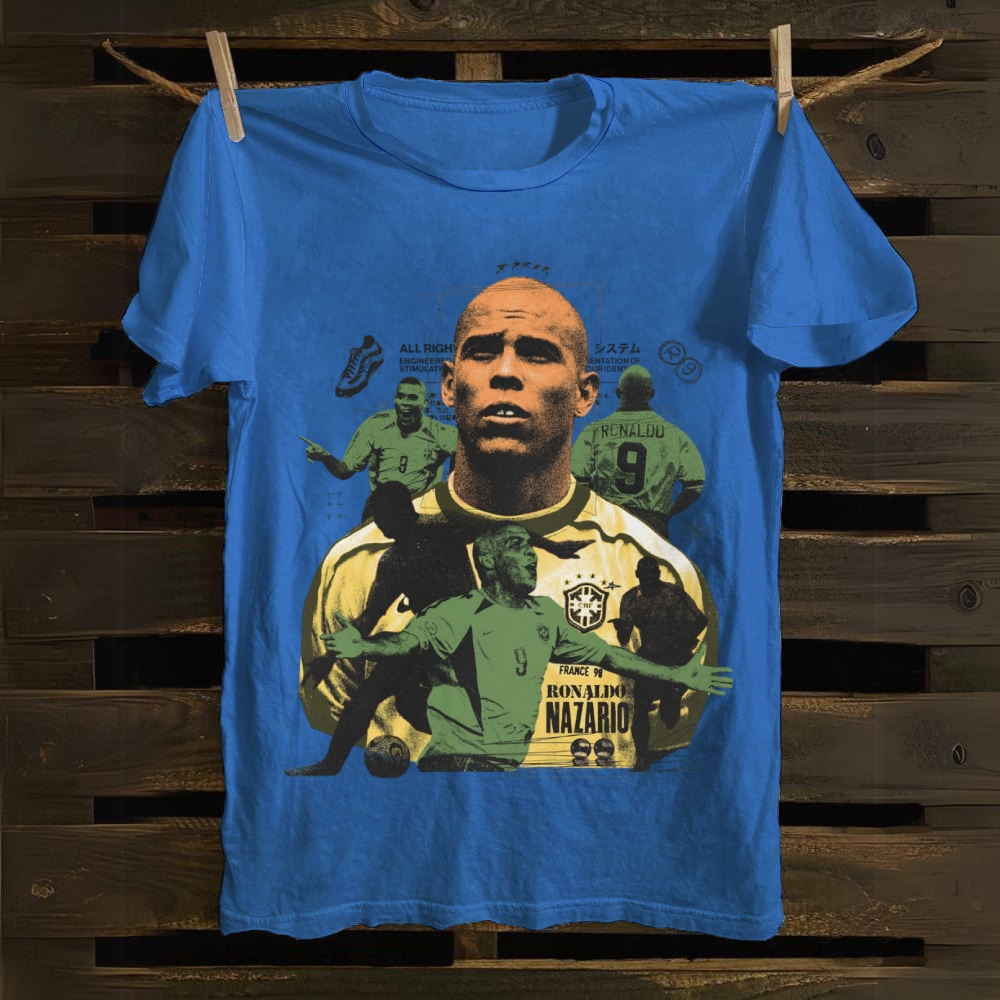 Ronaldo France 98 Phenomenon cotton T-shirt