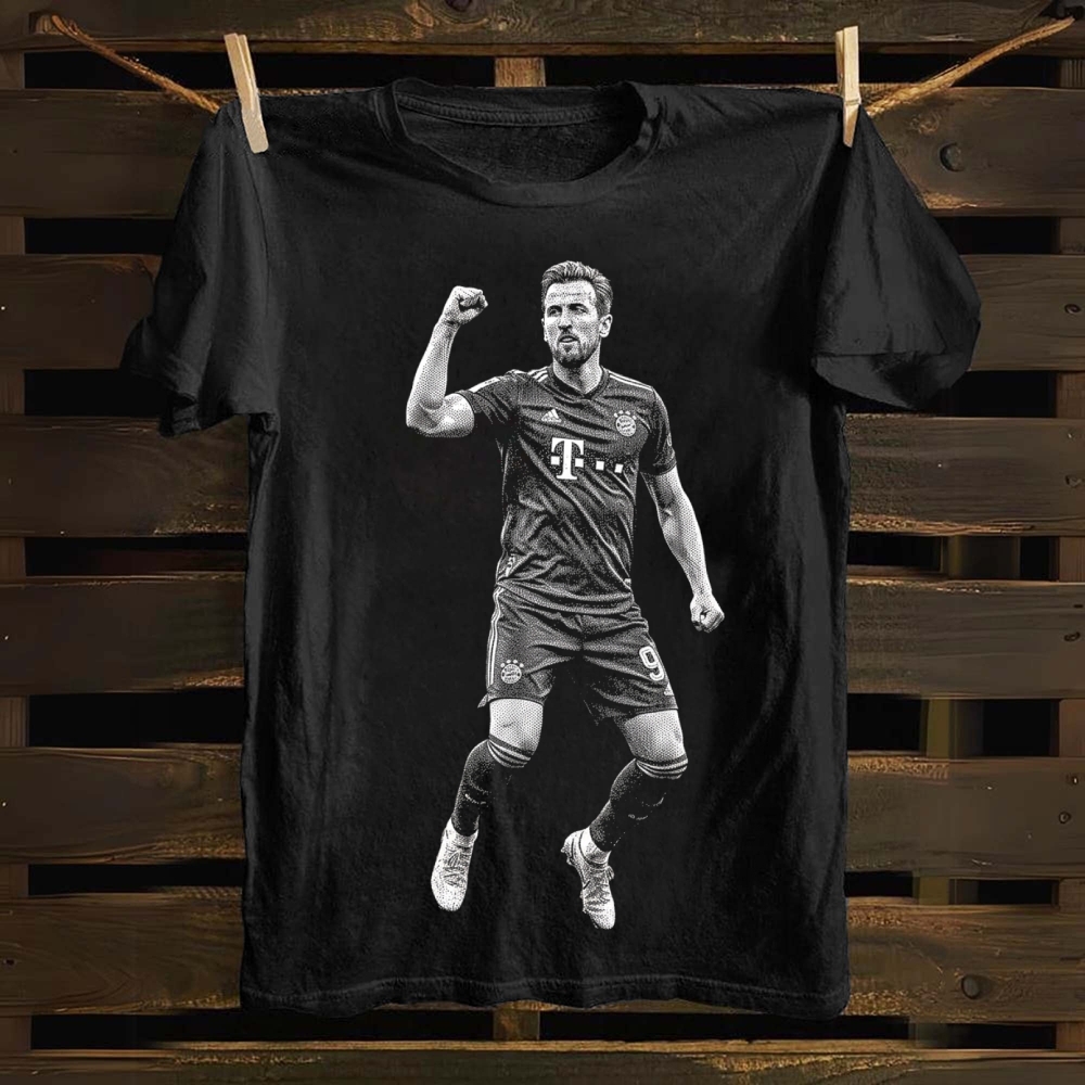 Harry Kane: The Bavarian Goal Machine cotton T-shirt