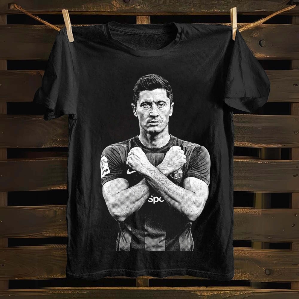 Lewandowski: The Blaugrana Marksman cotton T-shirt