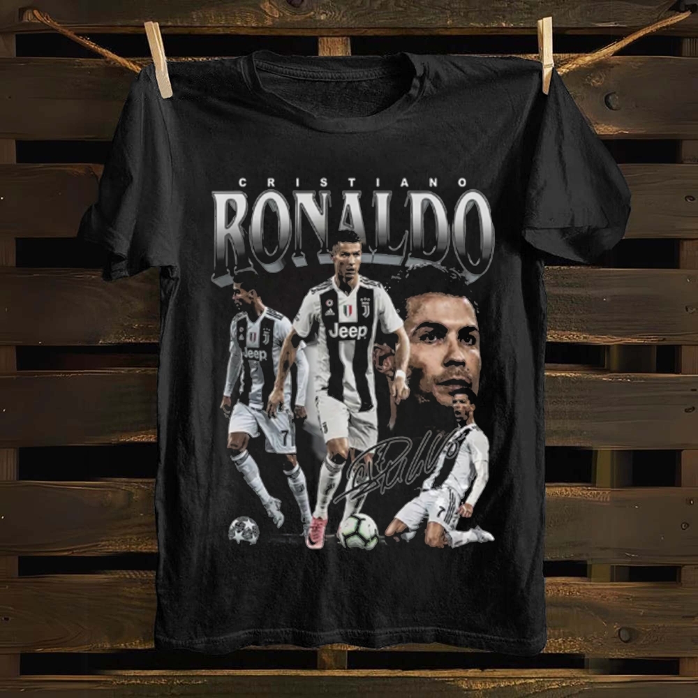 Cristiano Ronaldo: The Bianconeri Dominance cotton T-shirt