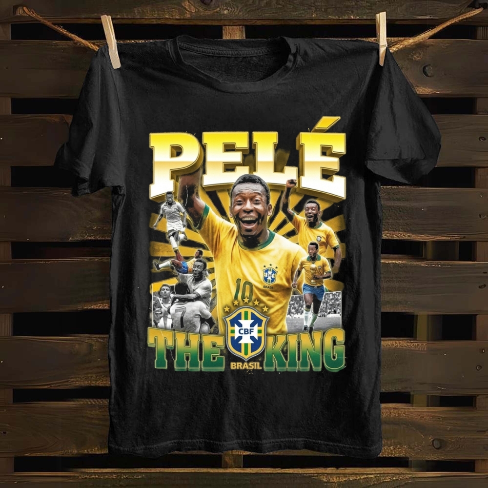 Pelé: The Eternal Football King cotton T-shirt