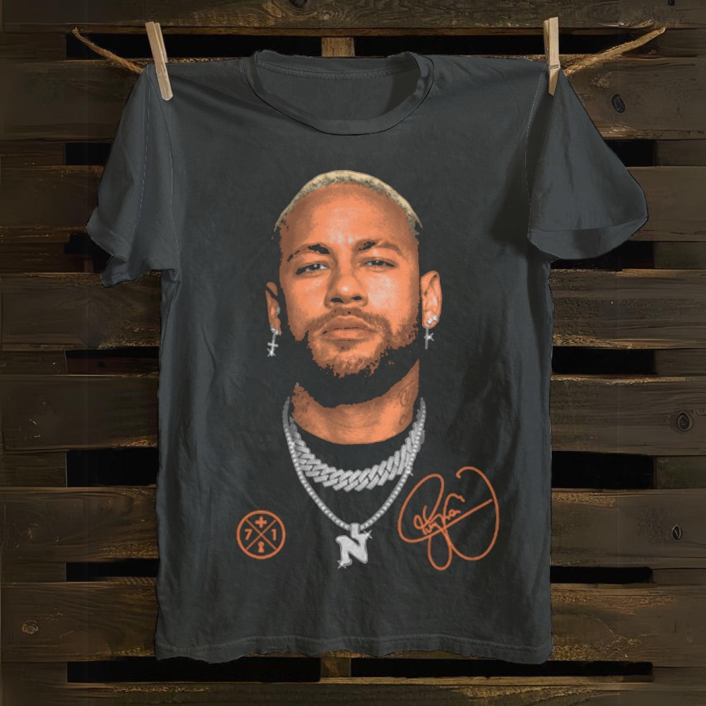 Neymar Jr Santos Street Style Signature cotton T-shirt