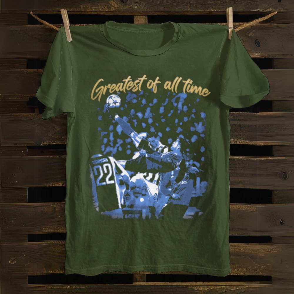 Cristiano Ronaldo CR7 Overhead Kick GOAT cotton T-shirt