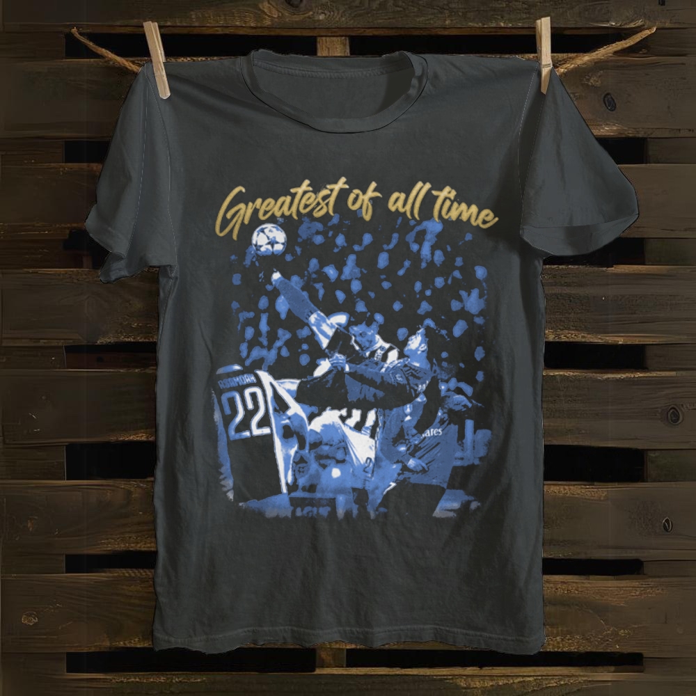 Cristiano Ronaldo CR7 Overhead Kick GOAT cotton T-shirt