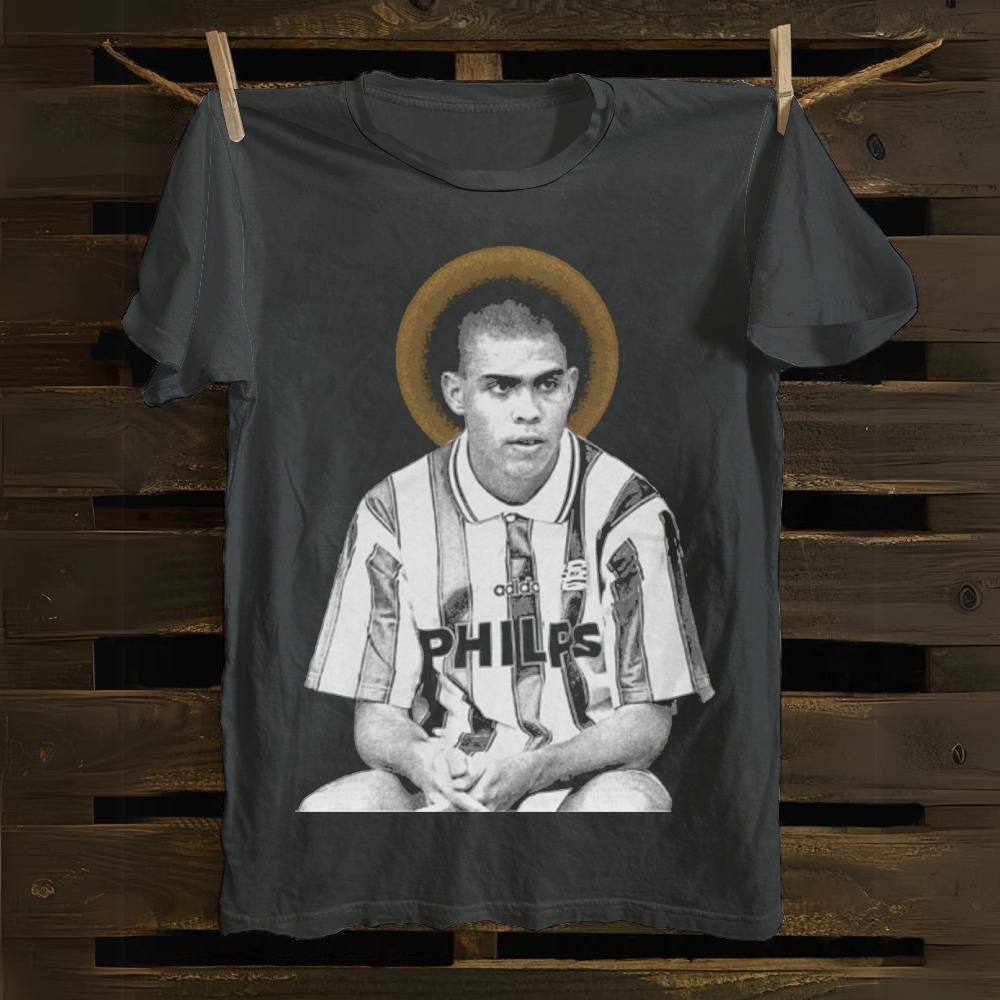 Ronaldo Nazario PSV Eindhoven Saint Halo cotton T-shirt