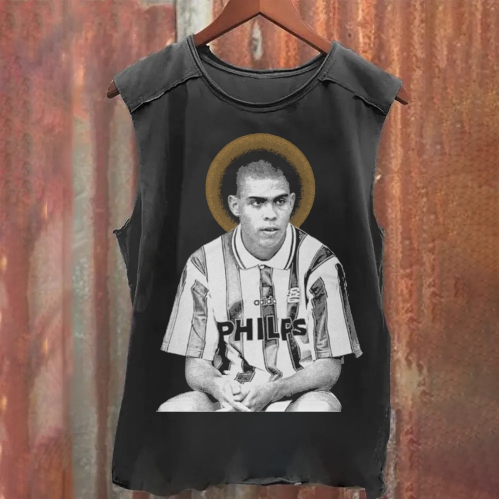 Ronaldo Nazario PSV Eindhoven Saint Halo Washed Tank Top