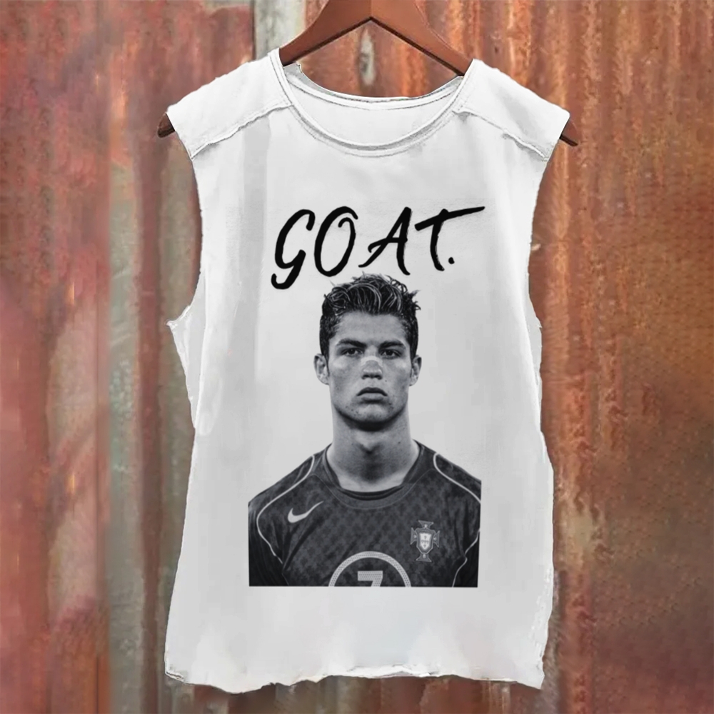 Cristiano Ronaldo Greatest Unisex Casual Printed Tank Top