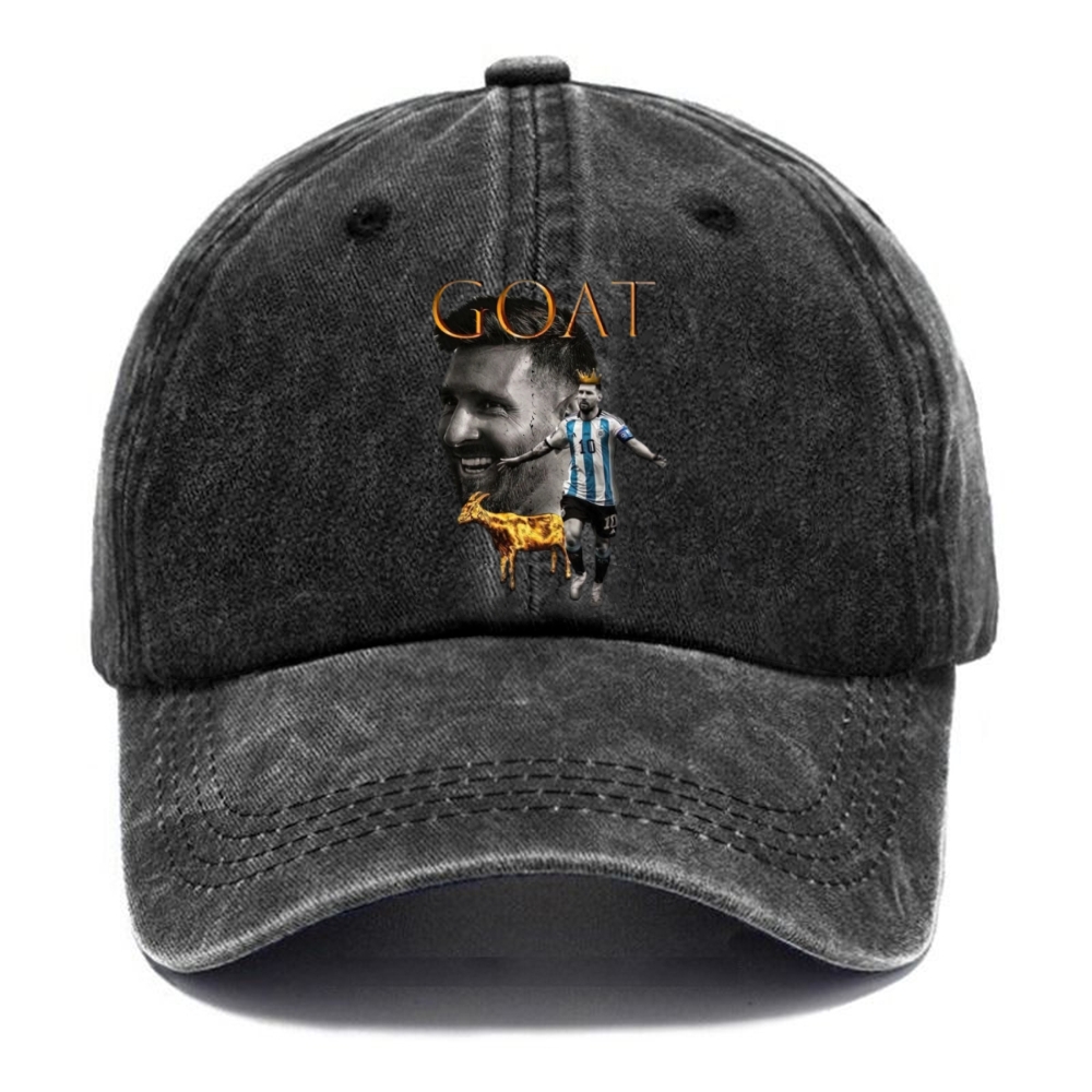 The Ultimate Football GOAT Crowned King  hat
