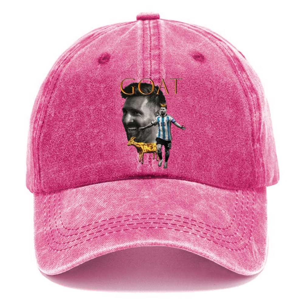 The Ultimate Football GOAT Crowned King  hat