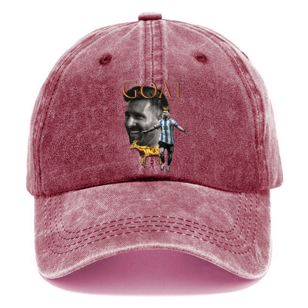 The Ultimate Football GOAT Crowned King  hat