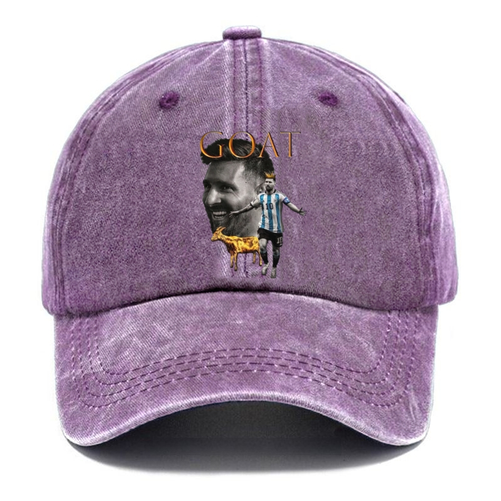 The Ultimate Football GOAT Crowned King  hat