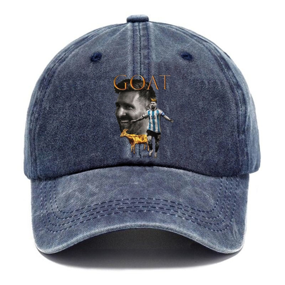 The Ultimate Football GOAT Crowned King  hat