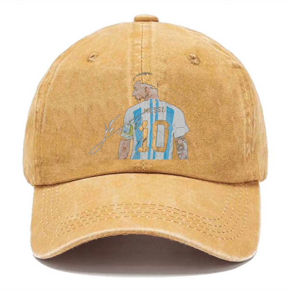 Lionel Messi Argentina Back Signature hat
