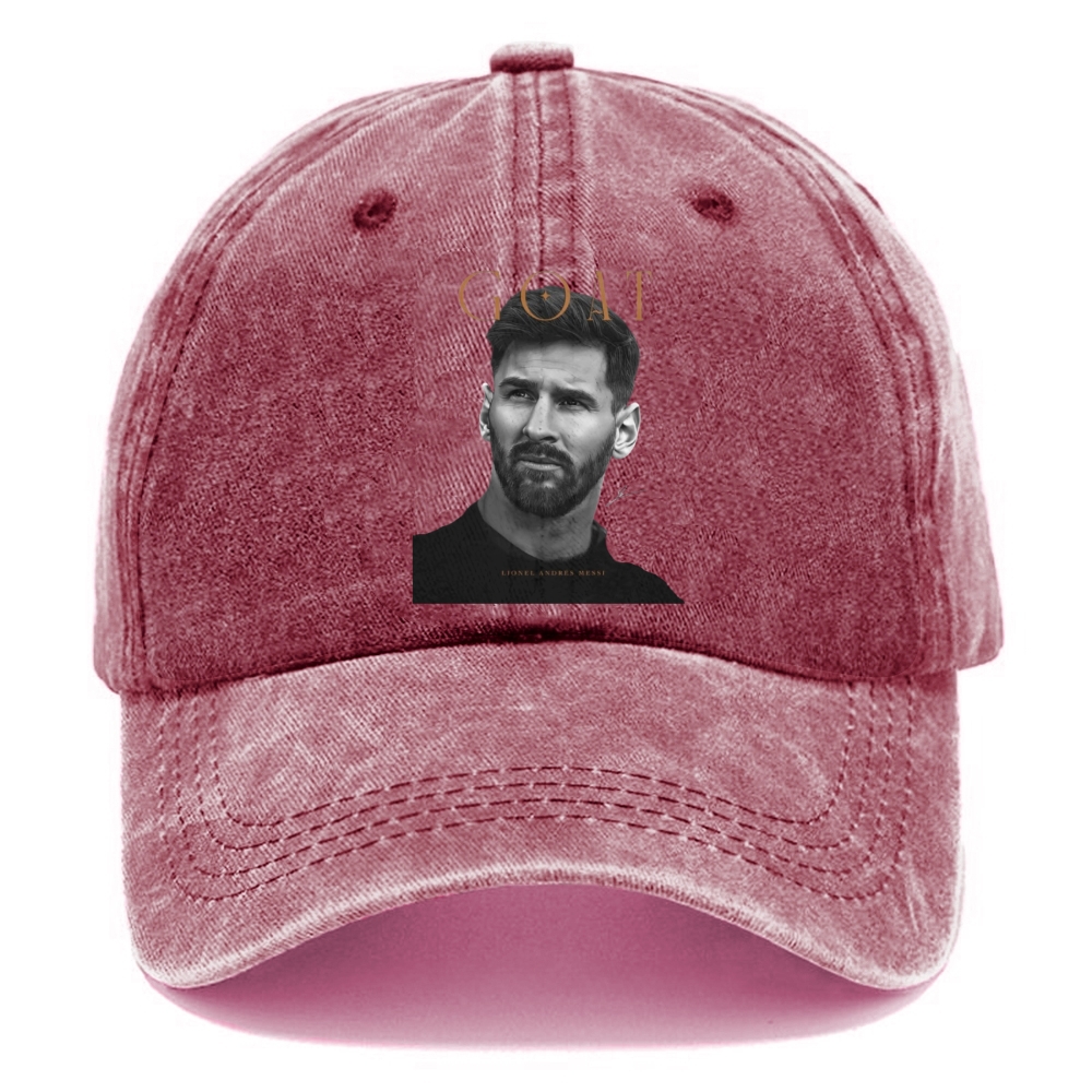 The Definitive GOAT Lionel Messi  hat