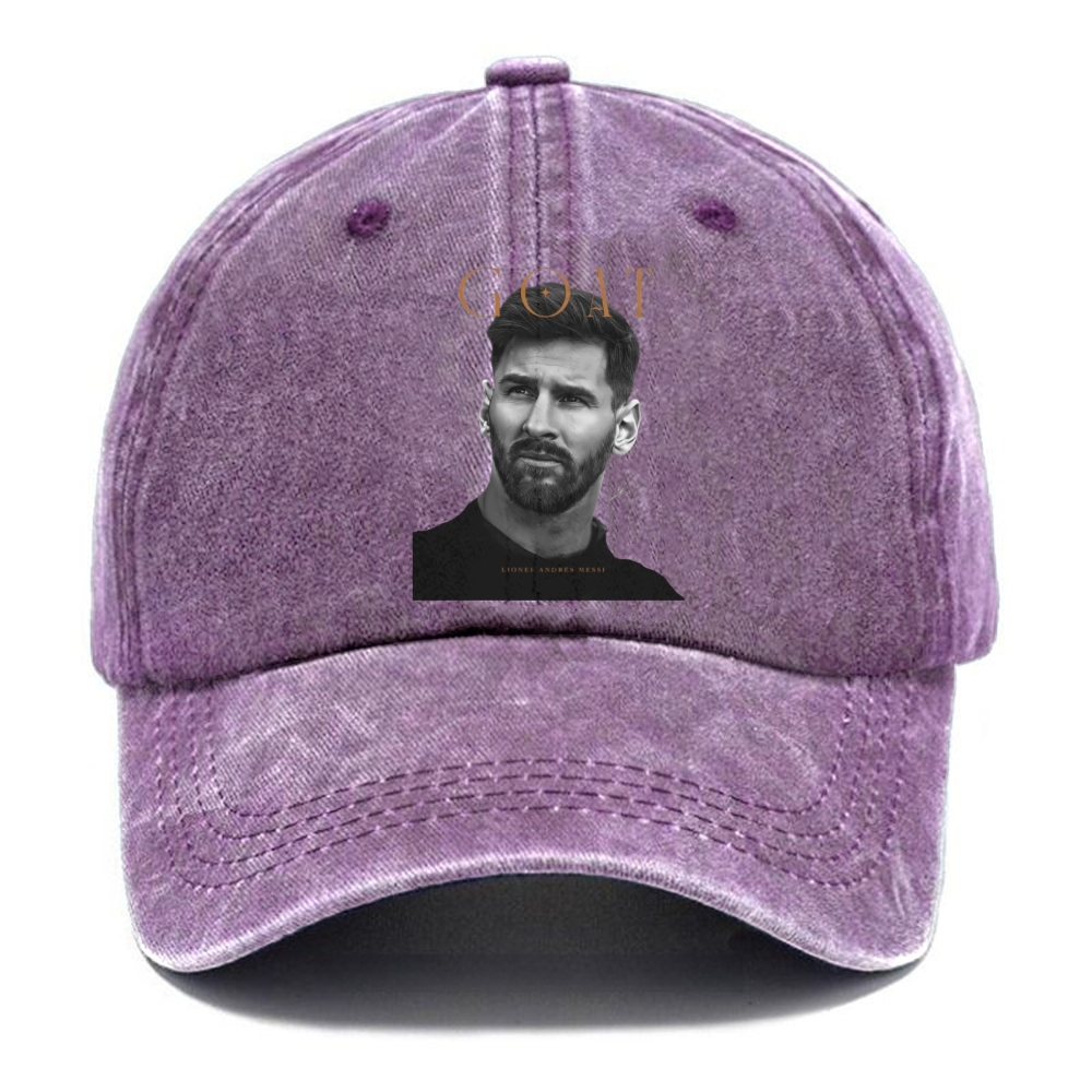 The Definitive GOAT Lionel Messi  hat