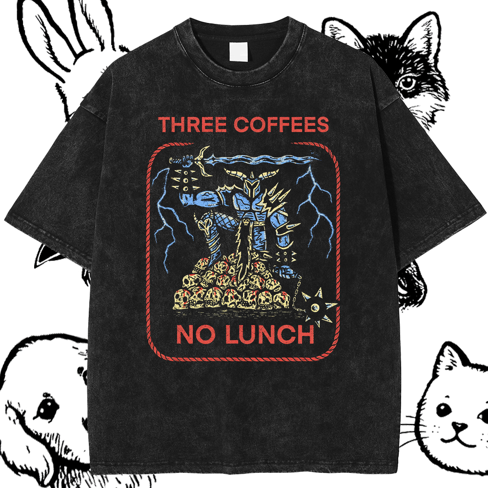 Three Coffees No Lunch