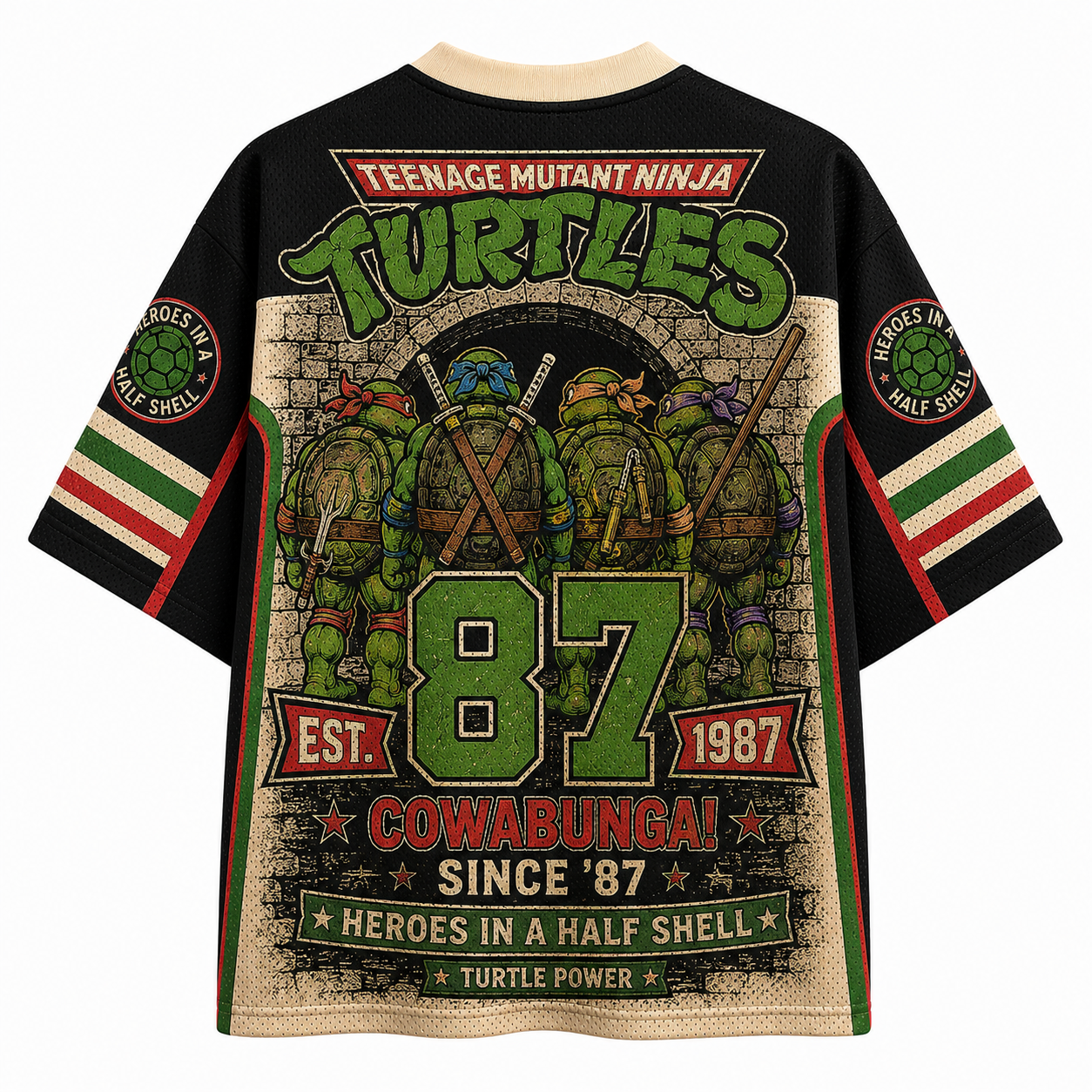 COWABUNGA DUDES Jersey T‑Shirt