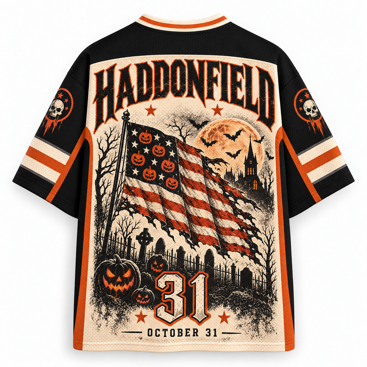 HALLOWEEN FLAG Jersey Shirts